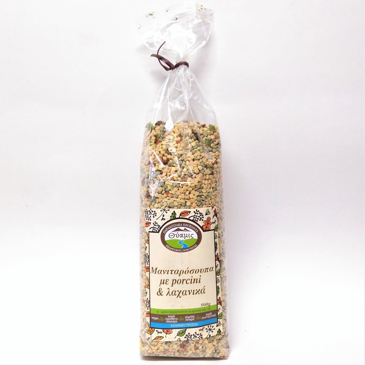 Μανιταροσουπα Με Porcini & Λαχανικα 500gr Θυαμις